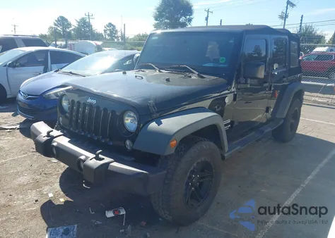 2016 Jeep Wrangler Unlimited Sport from USA, damaged, VIN 1C4BJWDG9GL305554